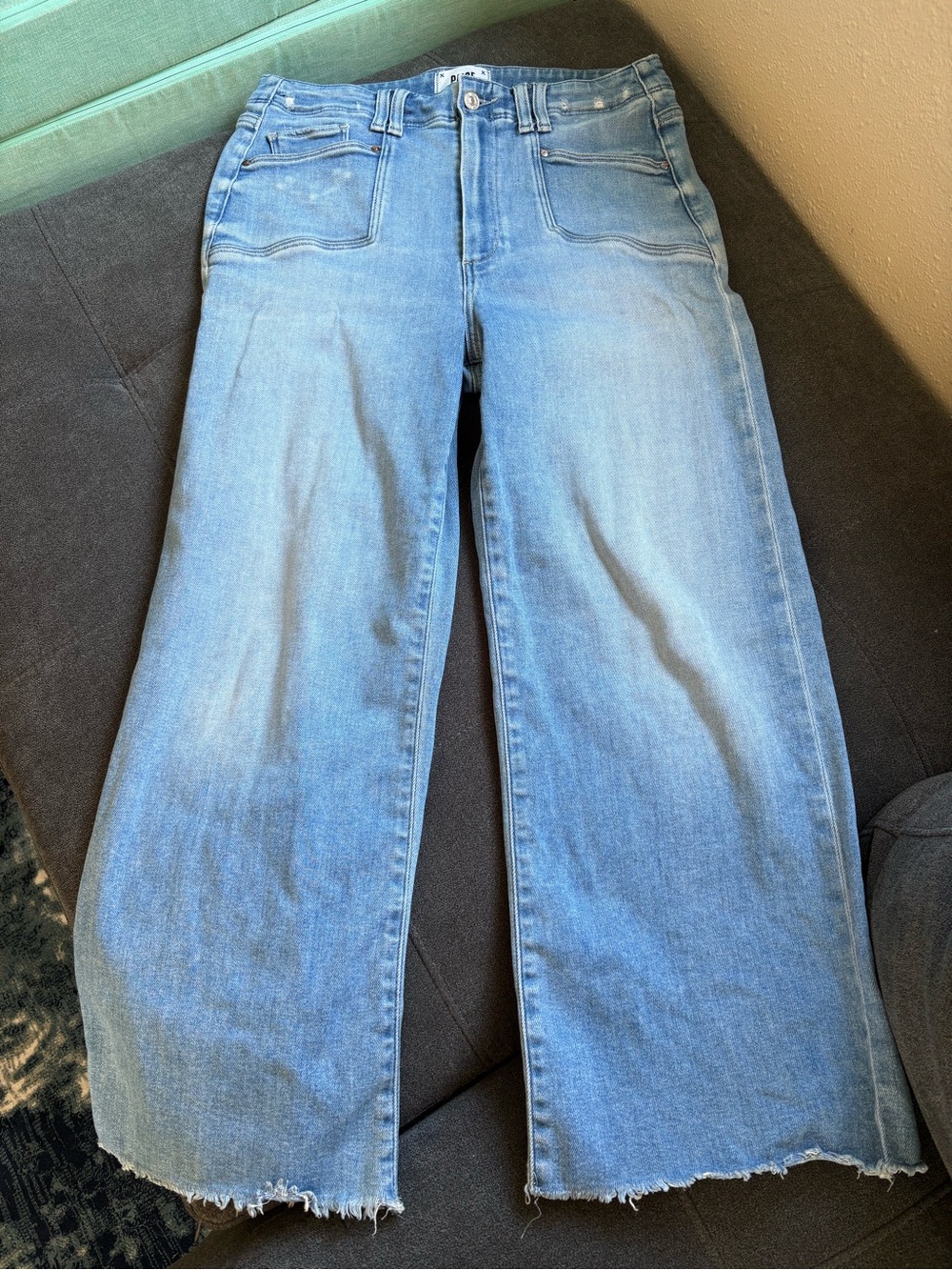 PAIGE Anessa Wide Leg High-Rise Jeans - Picture 3 of 6